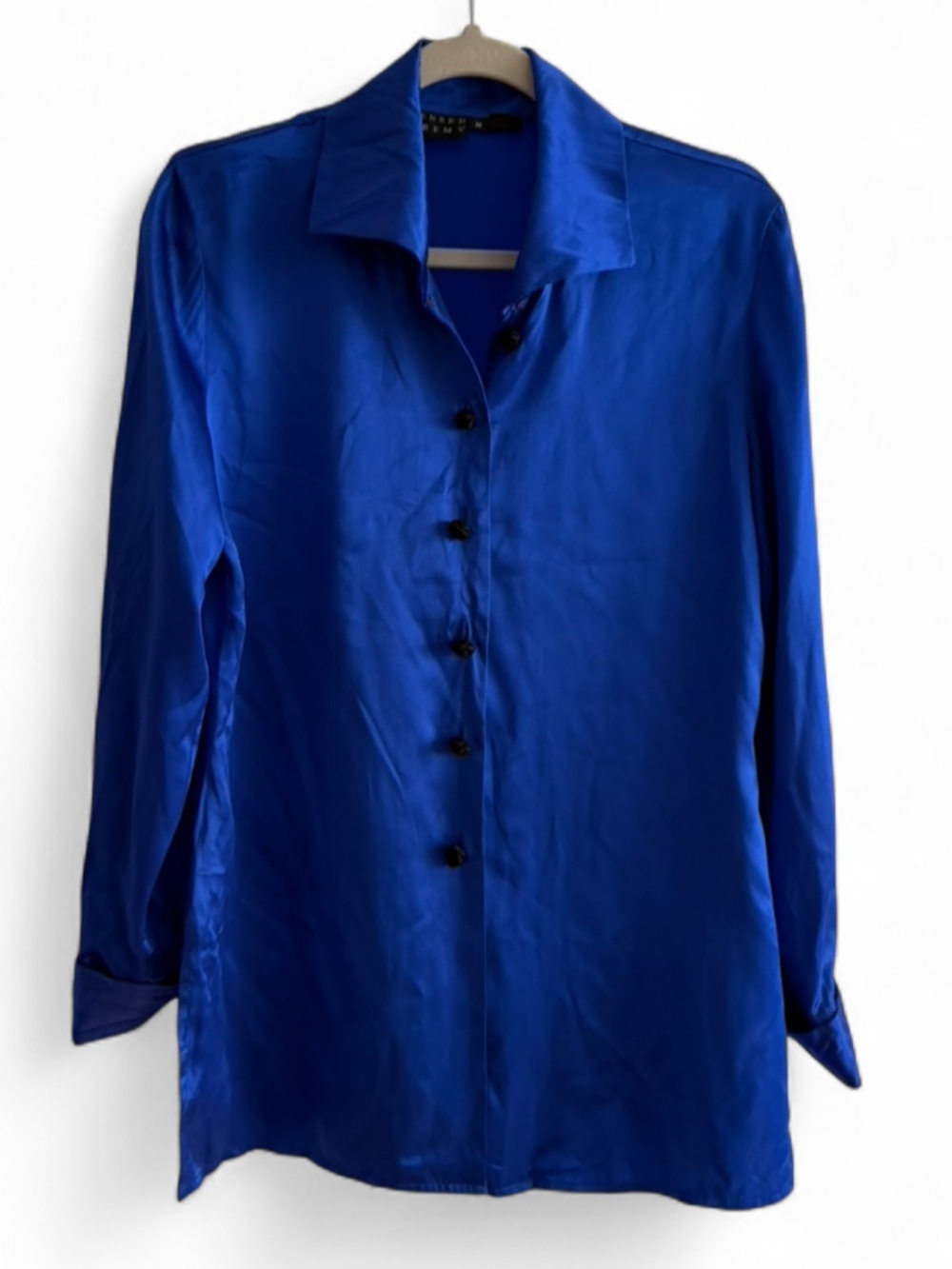 PENSER JEREMY Silk Blue shirt